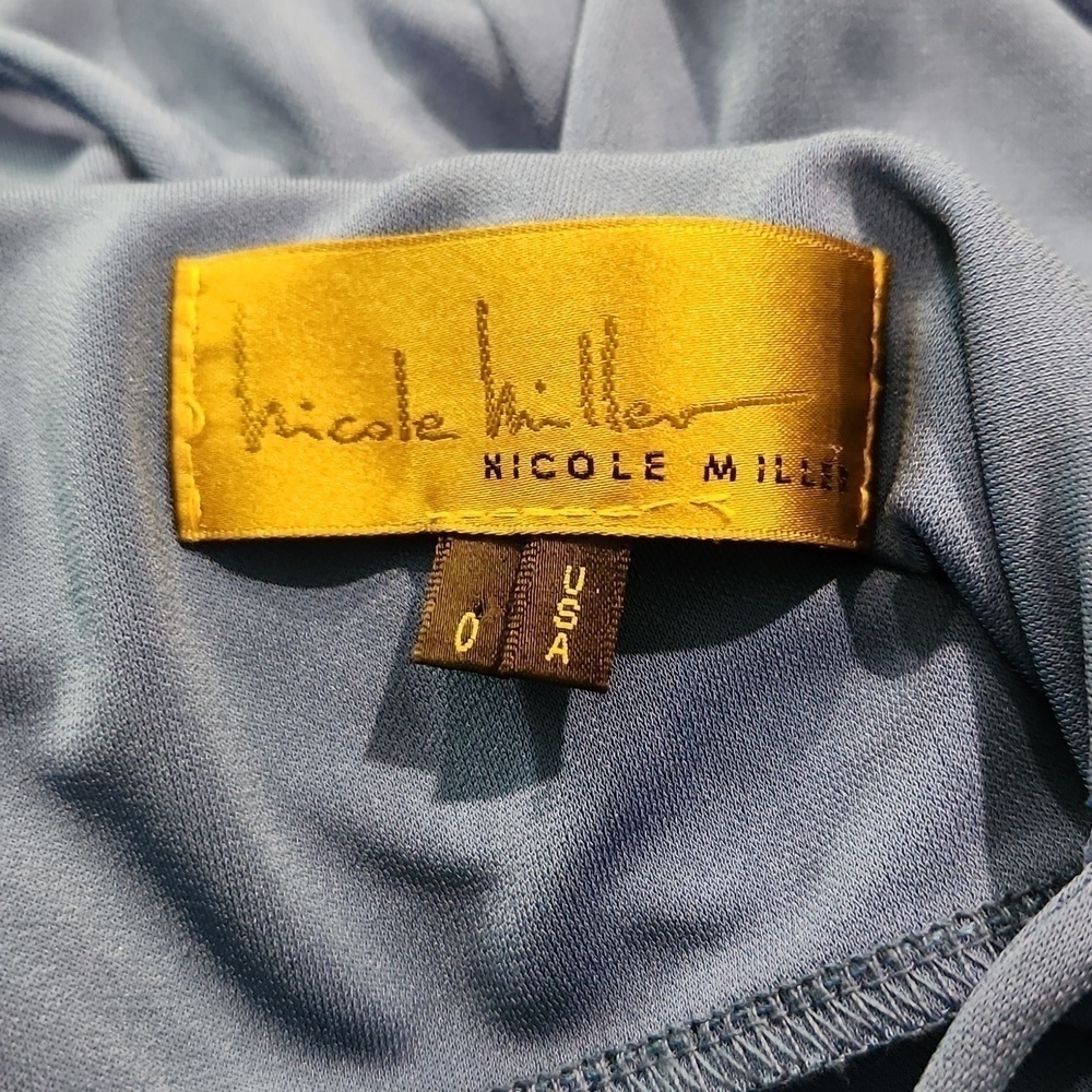 Nicole Miller Ruched Cocktail Dress - Picture 7 of 9